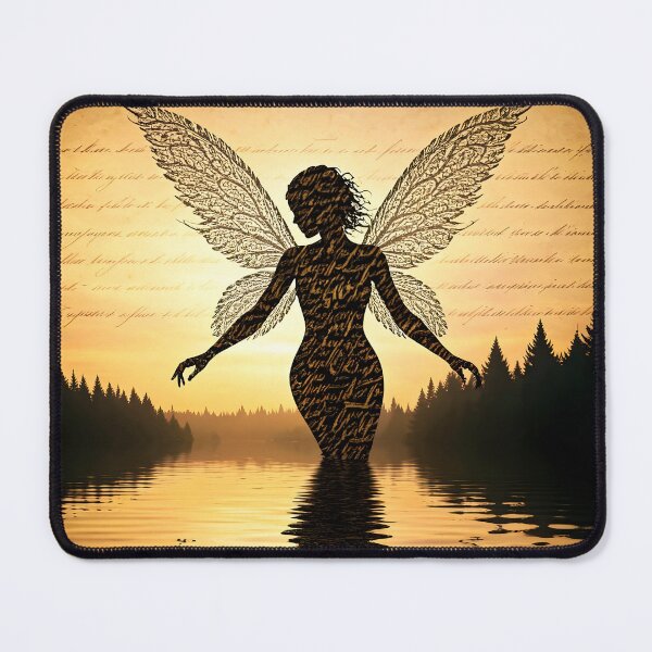 Item preview, Calligraphy Fairy, Ai Generated Art  designed and sold by ACC .