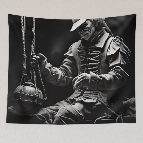 Item preview, Historical sailor tinkers with a device designed and sold by Mianku | Für das Leben.