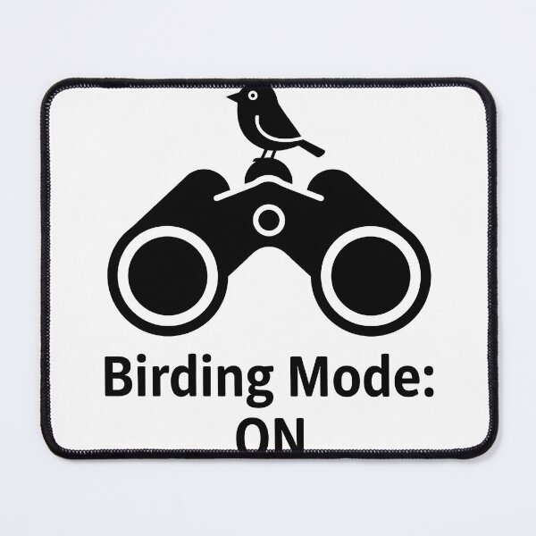 Item preview, Birding Mode ON Minimal Icon – Birdwatcher Binoculars Sticker & Apparel designed and sold by NatureNookTees.