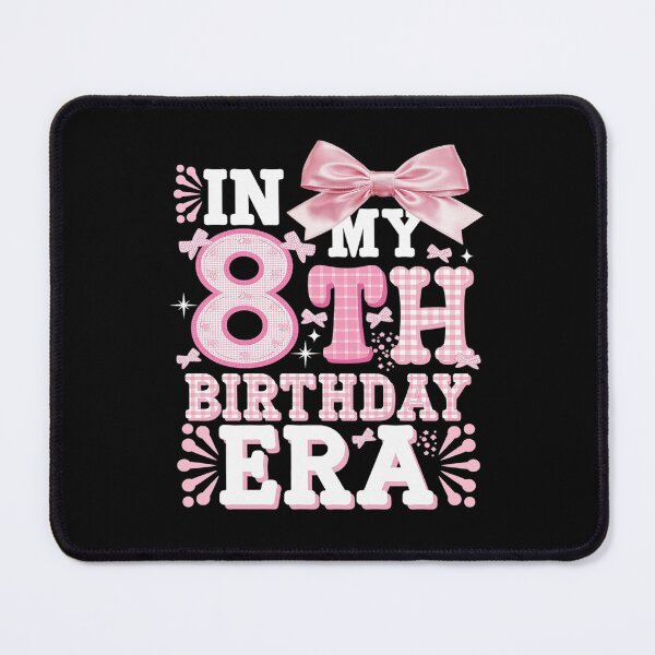 Item preview, Kids In My 8th Birthday Era Girl 8 Year Old Coquette Bow designed and sold by MythWoot.