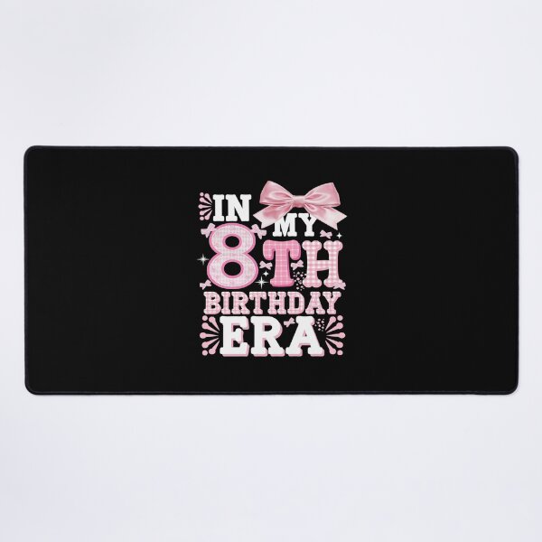 Item preview, Kids In My 8th Birthday Era Girl 8 Year Old Coquette Bow designed and sold by MythWoot.