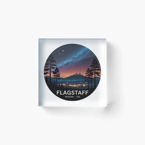 Item preview, Flagstaff Arizona Night Sky Art - Milky Way Illustration designed and sold by CircinusStore.