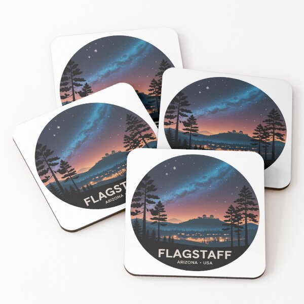 Item preview, Flagstaff Arizona Night Sky Art - Milky Way Illustration designed and sold by CircinusStore.