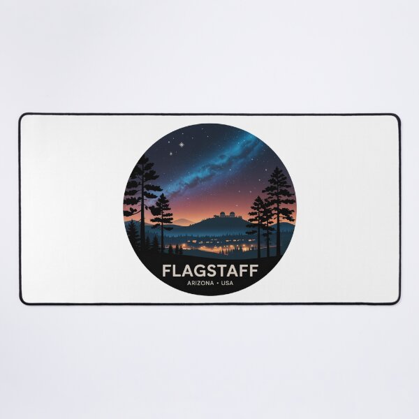 Item preview, Flagstaff Arizona Night Sky Art - Milky Way Illustration designed and sold by CircinusStore.