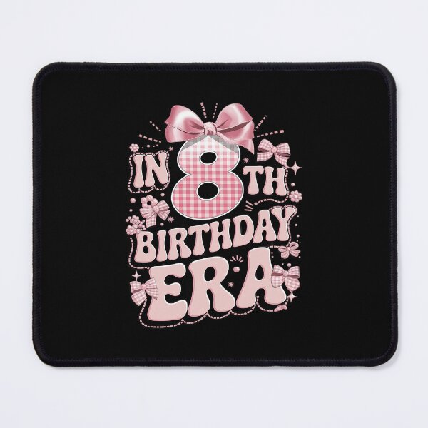Item preview, Kids In My 8th Birthday Era Girl 8 Year Old Coquette Bow  designed and sold by CombatTask.