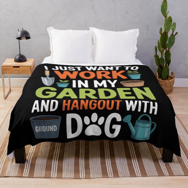 Item preview, Gardening Dog Lovers Gardener Garden Pet Plants designed and sold by cosmicncozyS.