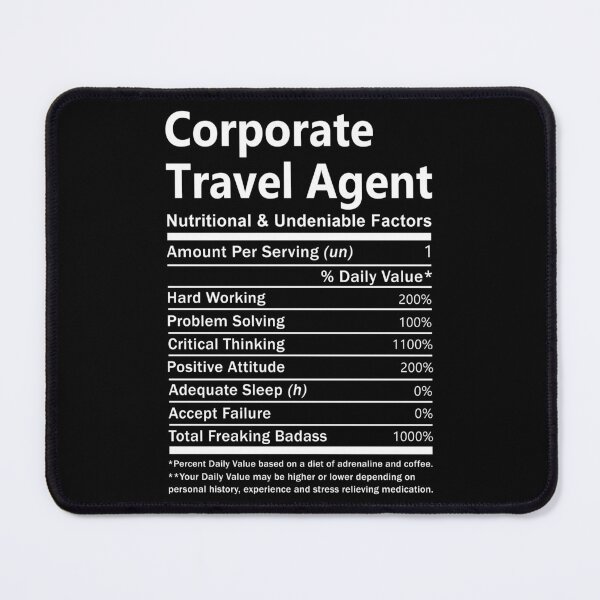 Item preview, Corporate Travel Agent designed and sold by jeromgaug336.