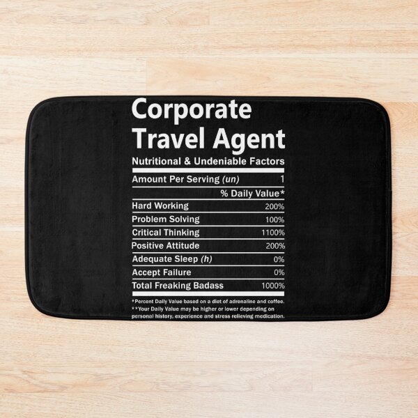 Item preview, Corporate Travel Agent designed and sold by jeromgaug336.