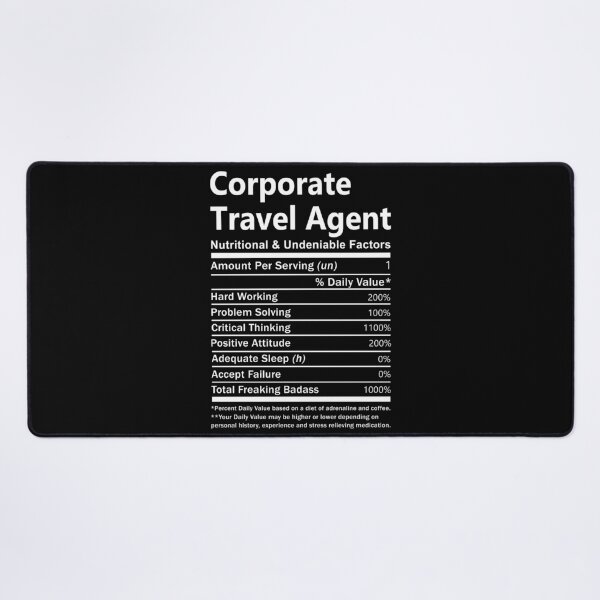 Item preview, Corporate Travel Agent designed and sold by jeromgaug336.