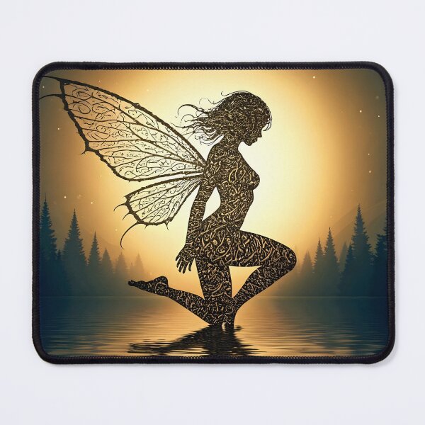 Item preview, Calligraphy Fairy, Ai Generated Art  designed and sold by ACC .