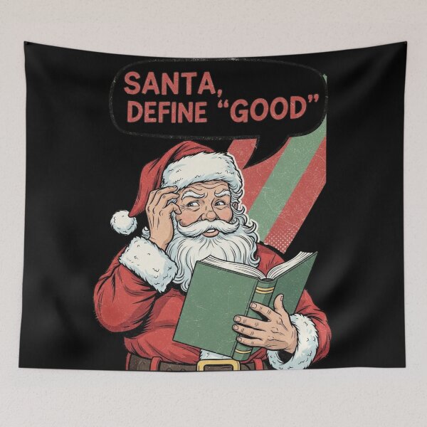 Item preview, Dear Santa Define "Good" designed and sold by FitEnvy.