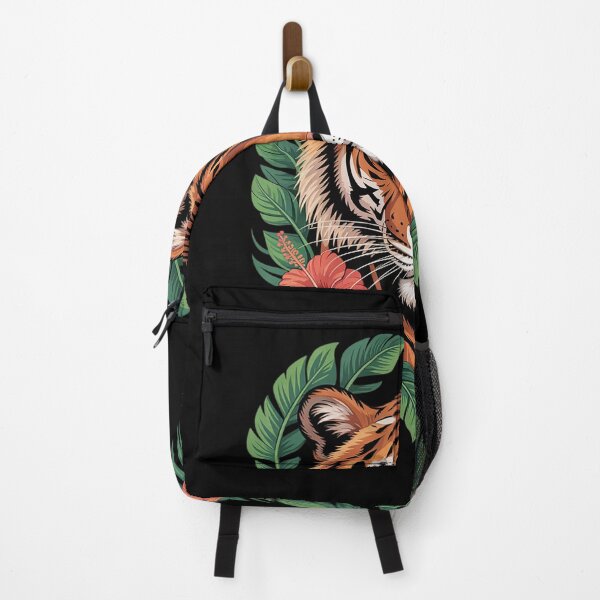 Item preview, Tiger Face Flowers Animal Big Cat Cool Bengal Tiger Lover Men Women Kids designed and sold by PowAcademy.