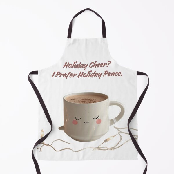 Item preview, Holiday Cheer? I Prefer Holiday Peace – Cozy Introvert Humor, Kawaii Holiday designed and sold by PIXelayDesigns.