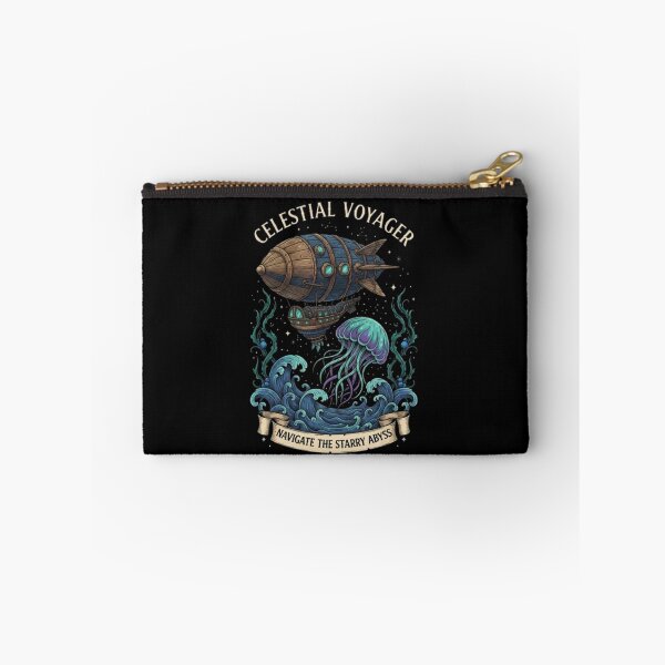 Item preview, Celestial Voyager – Steampunk Ocean Fantasy Exploration Art designed and sold by Dogandesighn.