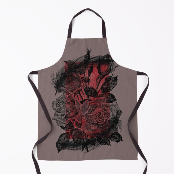 Item preview, Dark Red Roses Illustration designed and sold by IREMORHAN.