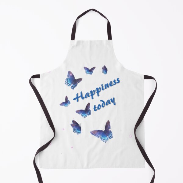 Item preview, Happiness Today – Blue & Purple Butterflies designed and sold by memefeather.