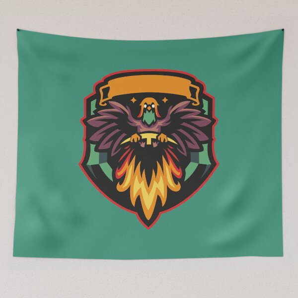 Item preview, Bird Shield Emblem – Powerful Avian Mascot Logo designed and sold by MerlinWear.