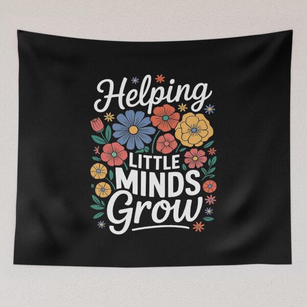 Item preview, Helping Little Minds Grow Teacher First Day Back To School  designed and sold by InspiredFoul.