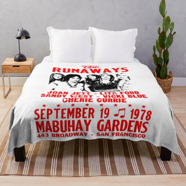 Item preview, Vintage The Runaways Joan Jett Lita Ford Sandy West Vicki Blue Cherrie Currie September 19 1978 Mabuhay Gardens 443 Broadway San Francisco designed and sold by johnpasley21.