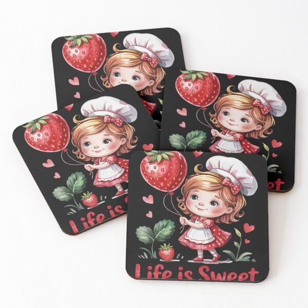 Item preview, Strawberry Life Is Sweet Lovely Strawberry Garden Raglan Baseball  designed and sold by KotexTemu.