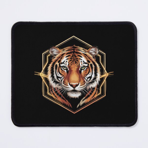 Item preview, Tiger Fantasy Art Animal Love Geometric  Tiger  designed and sold by MathisBellanger.