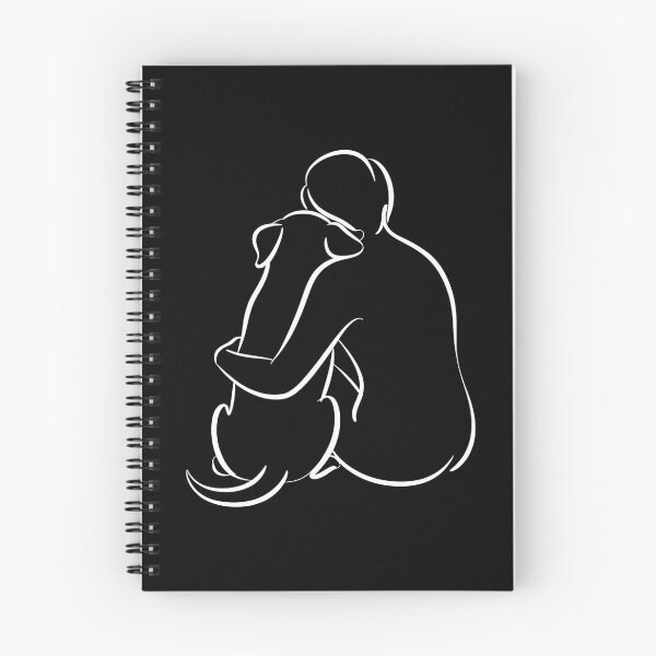 Item preview, pet memorial - pet loss - dog memorial - in loving memory - shelter volunteer - dog line art - forever loved - senior dog - special needs dog - one line drawing - minimal line art designed and sold by JansenGS.
