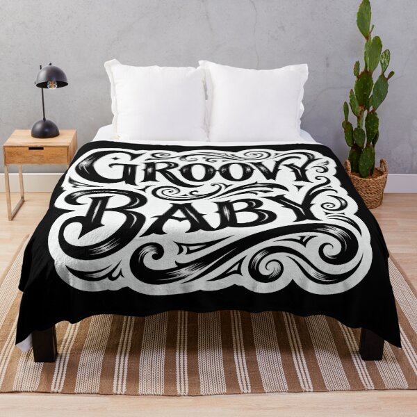 Item preview, Groovy Baby vintage t-shirt designed and sold by NANIDESIGNKreat.