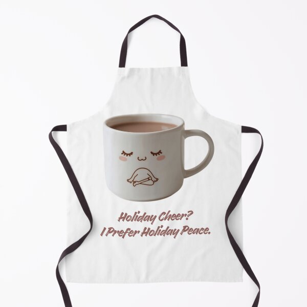 Item preview, Holiday Cheer? I Prefer Holiday Peace 2 – Cozy Introvert Humor, Kawaii Holiday designed and sold by PIXelayDesigns.