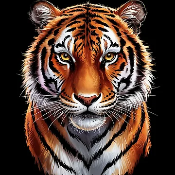 Artwork thumbnail, Tiger  by MathisBellanger