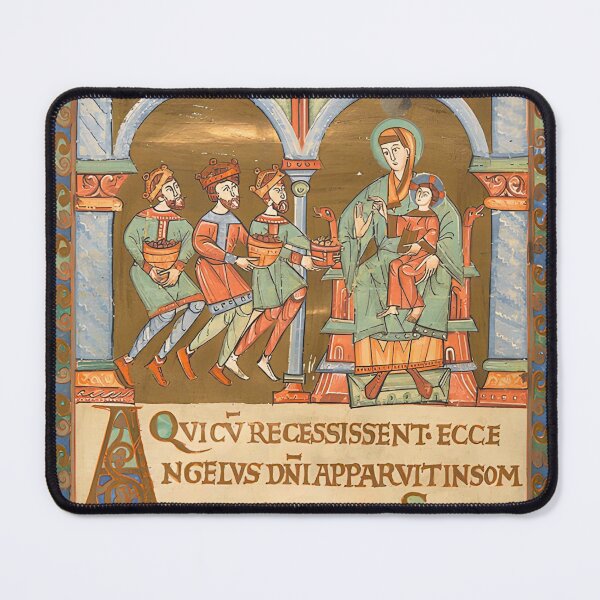 Item preview, Evangelistarium - Codex aureus pultoviensis - Adoration of the Mag designed and sold by ElNiro.