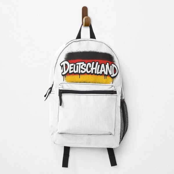 Item preview, German flag with lettering in graffiti style designed and sold by CraftedArtworks.