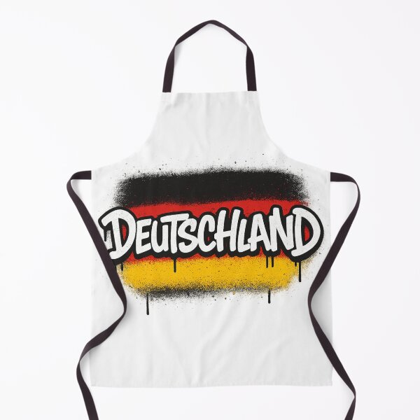 Item preview, German flag with lettering in graffiti style designed and sold by CraftedArtworks.