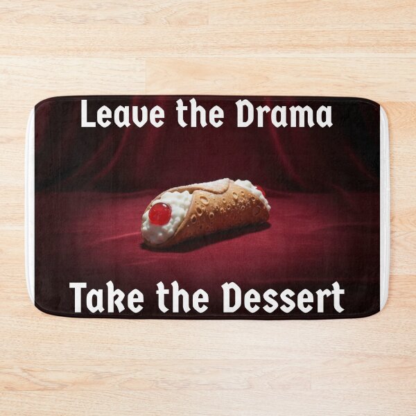 Item preview, Cannoli Code | Leave the Drama, Take the Dessert | Funny Italian Food Pun  designed and sold by Searching ideas.