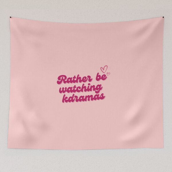 Item preview, Rather be watching kdramas  designed and sold by littlerabbitni.