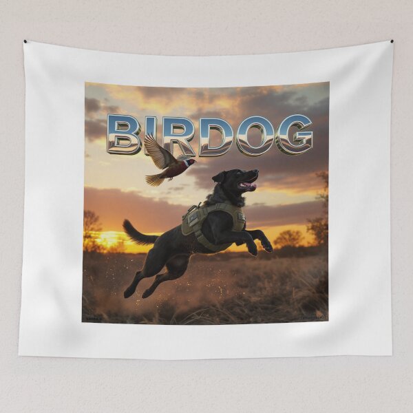 Item preview, The Hunter Birdog Print designed and sold by Lichentroupe63.