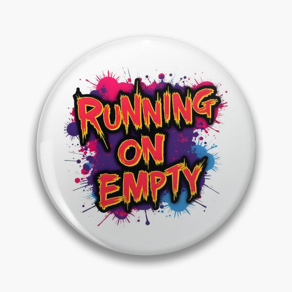 Item preview, Running on Empty | Sarcastic Humor Design by Too Real Co designed and sold by TooRealCo.
