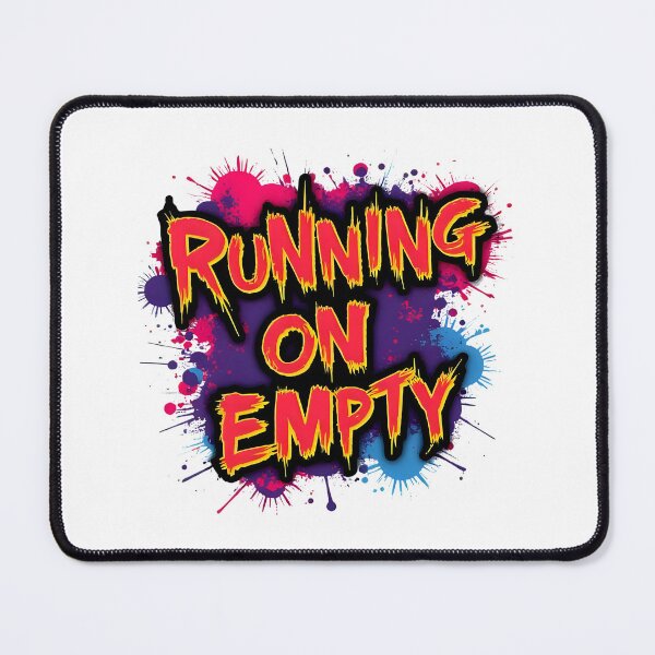 Item preview, Running on Empty | Sarcastic Humor Design by Too Real Co designed and sold by TooRealCo.