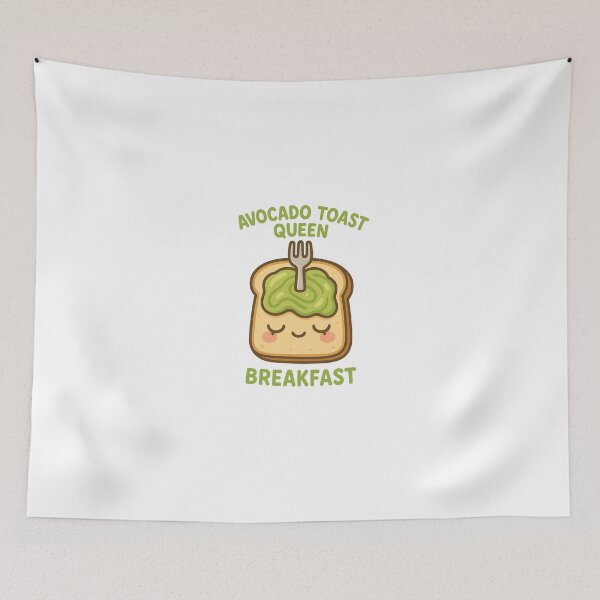 Item preview, Avocado Toast Queen Food Pun designed and sold by TwillTees.