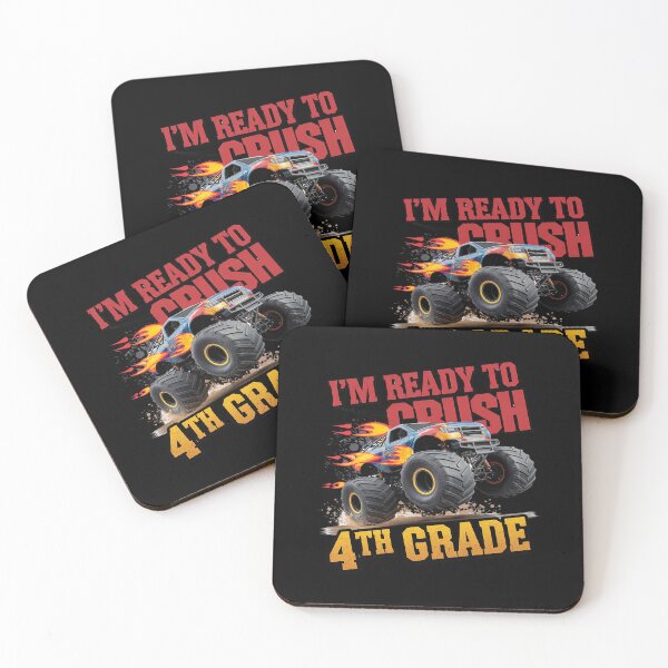 Item preview, Kids Ready to Crush 4th Grade Boys Back to School designed and sold by MythWoot.