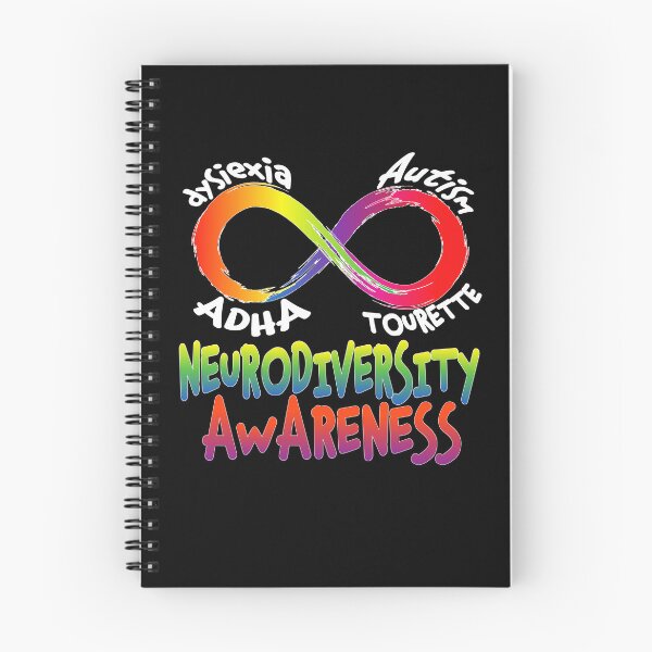 Item preview, Neurodiversity Awareness Infinity Symbol Rainbow Design designed and sold by Nocturnal-Vines.