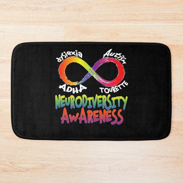 Item preview, Neurodiversity Awareness Infinity Symbol Rainbow Design designed and sold by Nocturnal-Vines.