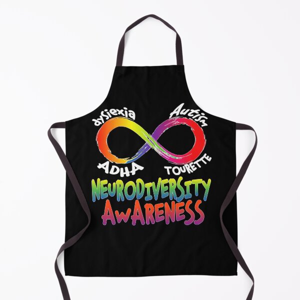 Item preview, Neurodiversity Awareness Infinity Symbol Rainbow Design designed and sold by Nocturnal-Vines.