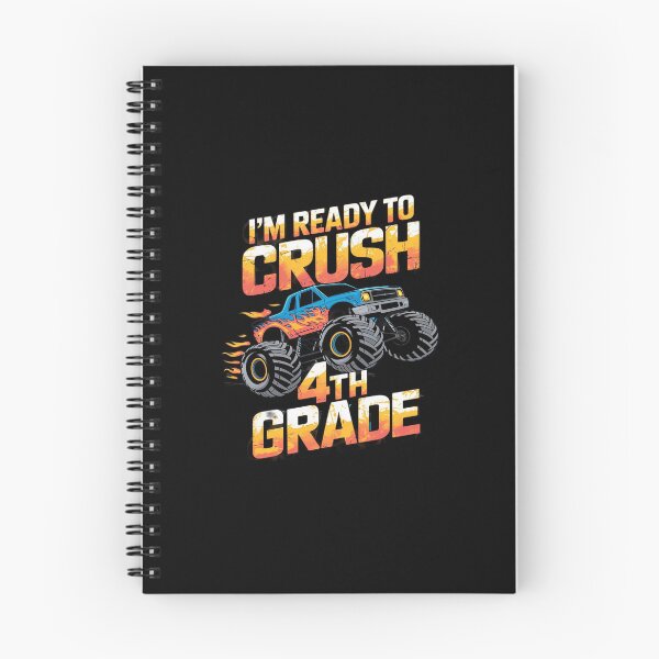 Item preview, Kids Ready to Crush 4th Grade Boys Back to School designed and sold by CombatTask.
