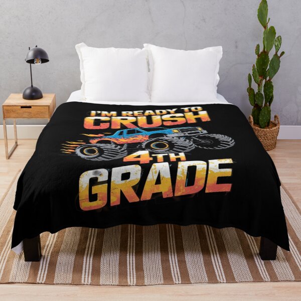 Item preview, Kids Ready to Crush 4th Grade Boys Back to School designed and sold by CombatTask.
