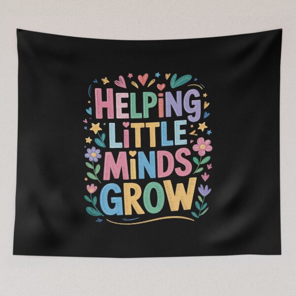 Item preview, Helping Little Minds Grow Teacher First Day Back To School14  designed and sold by InspiredFoul.