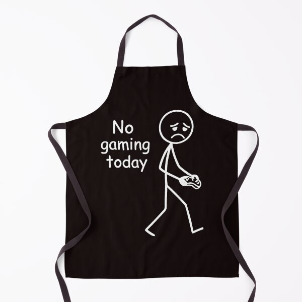 Item preview, No Gaming Today Sad Stick Figure designed and sold by ImeldaSparks.