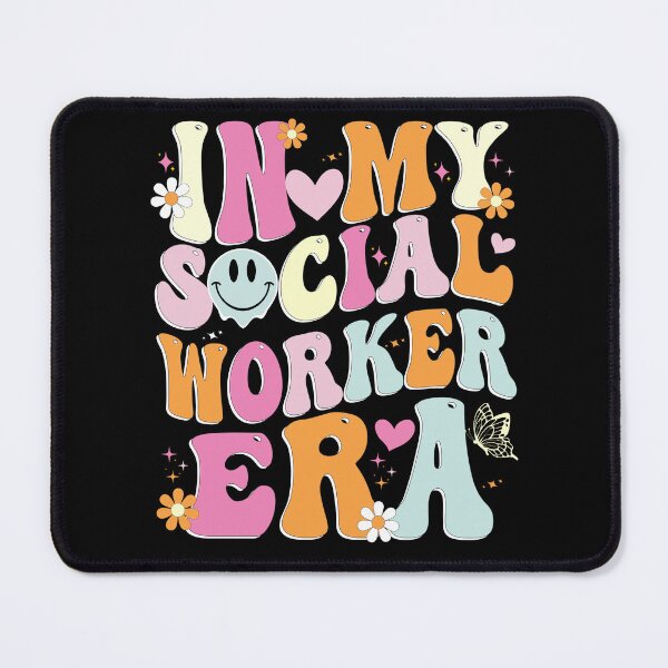 Item preview, Cute Social Worker Era Groovy MSW Graduation Design designed and sold by Nocturnal-Vines.