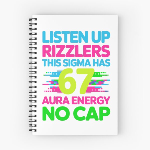 Item preview, Listen Up Rizzlers Sigma Aura 67 designed and sold by ImeldaSparks.