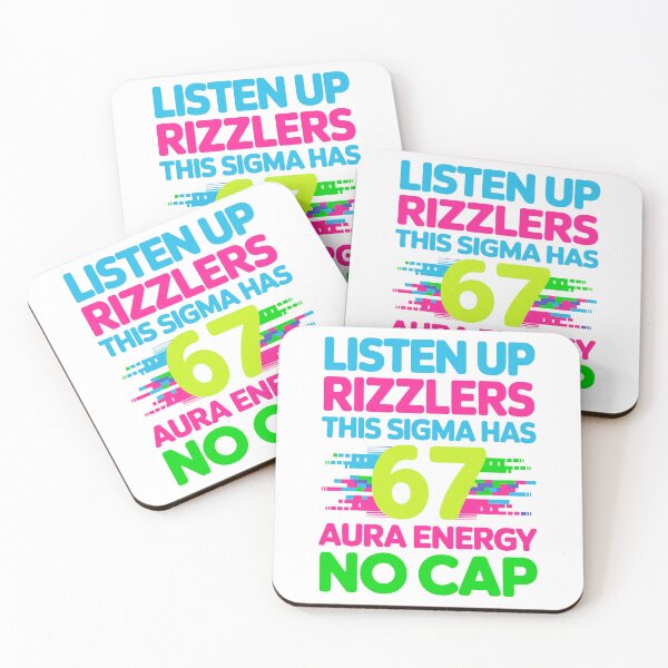 Item preview, Listen Up Rizzlers Sigma Aura 67 designed and sold by ImeldaSparks.