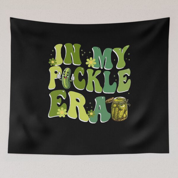 Item preview, Funny Pickle Lover Groovy Retro Food Design designed and sold by Nocturnal-Vines.